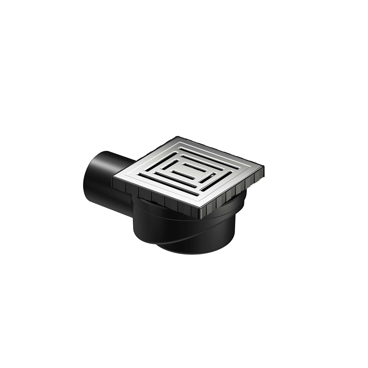 DK800 Kare Style Duş Kanalı, Parlak Krom