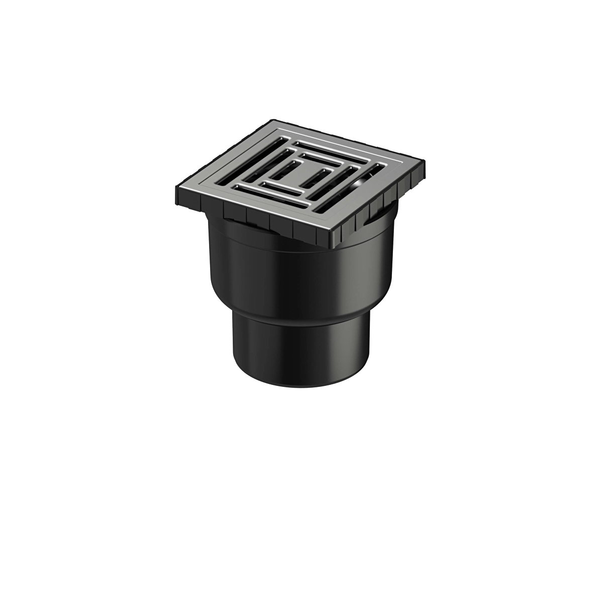 DK800 Kare Style Duş Kanalı, Mat Krom