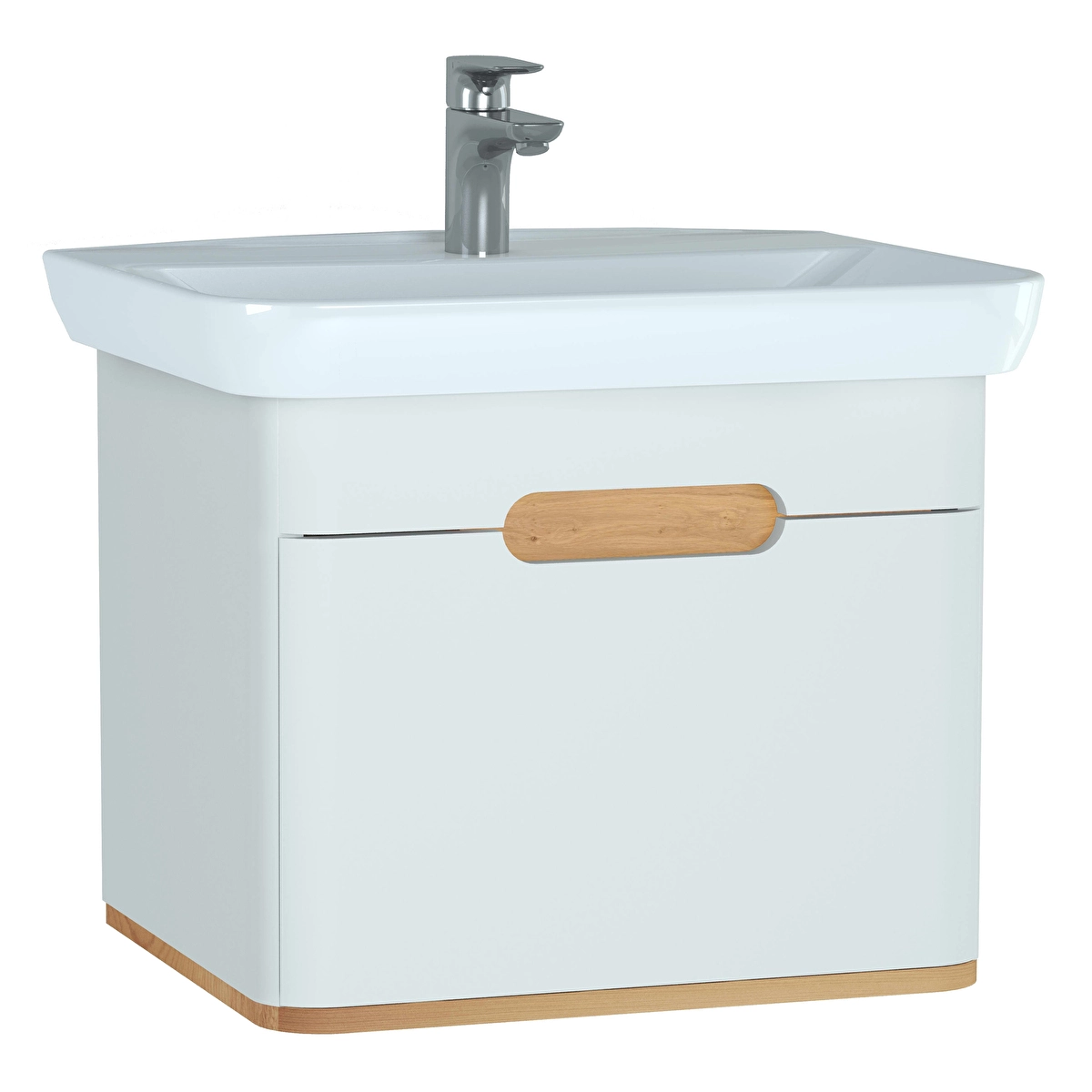 Sento Lavabo Dolabı, Mat Beyaz