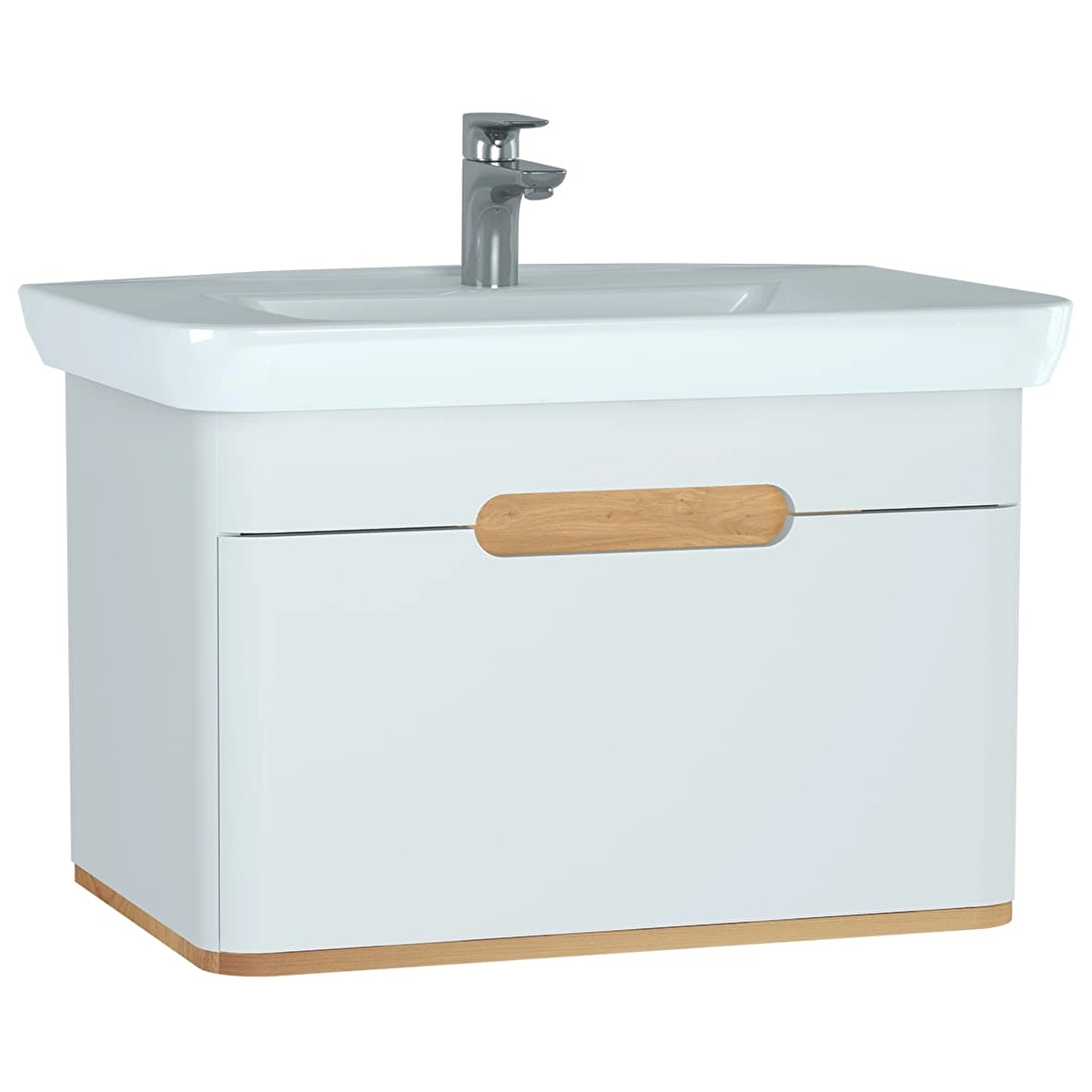 Sento Lavabo Dolabı, Mat Beyaz