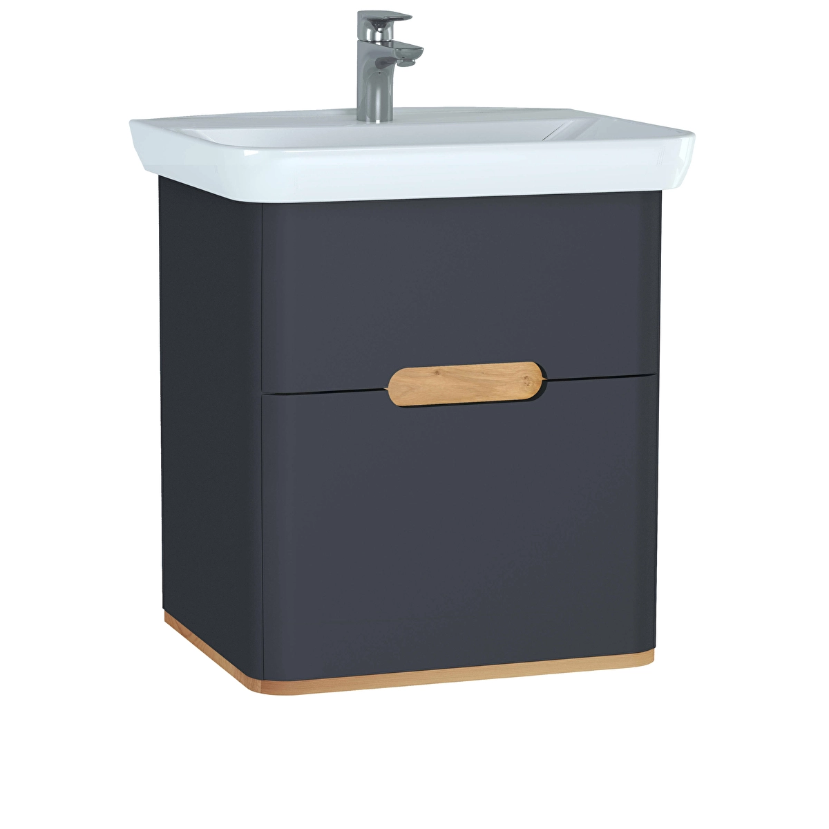 Sento Lavabo Dolabı, Mat Antrasit