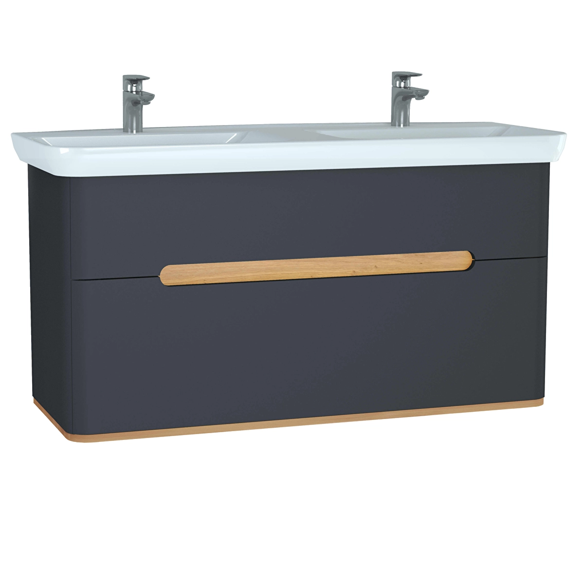 Sento Lavabo Dolabı, Mat Antrasit