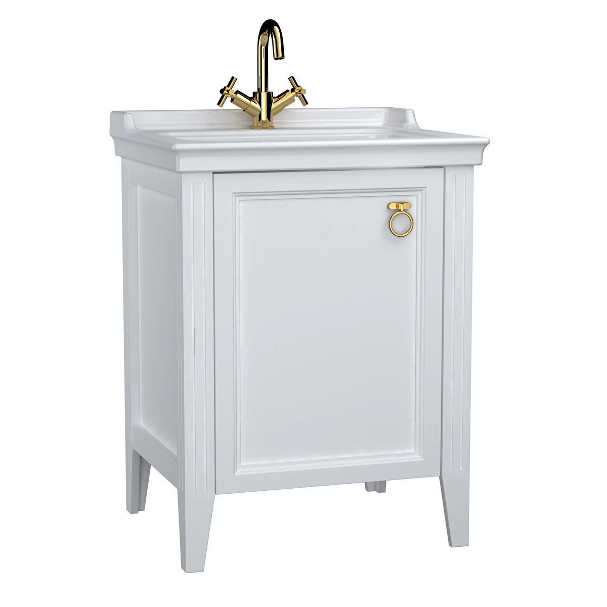 Valarte Lavabo Dolabı, Mat Beyaz