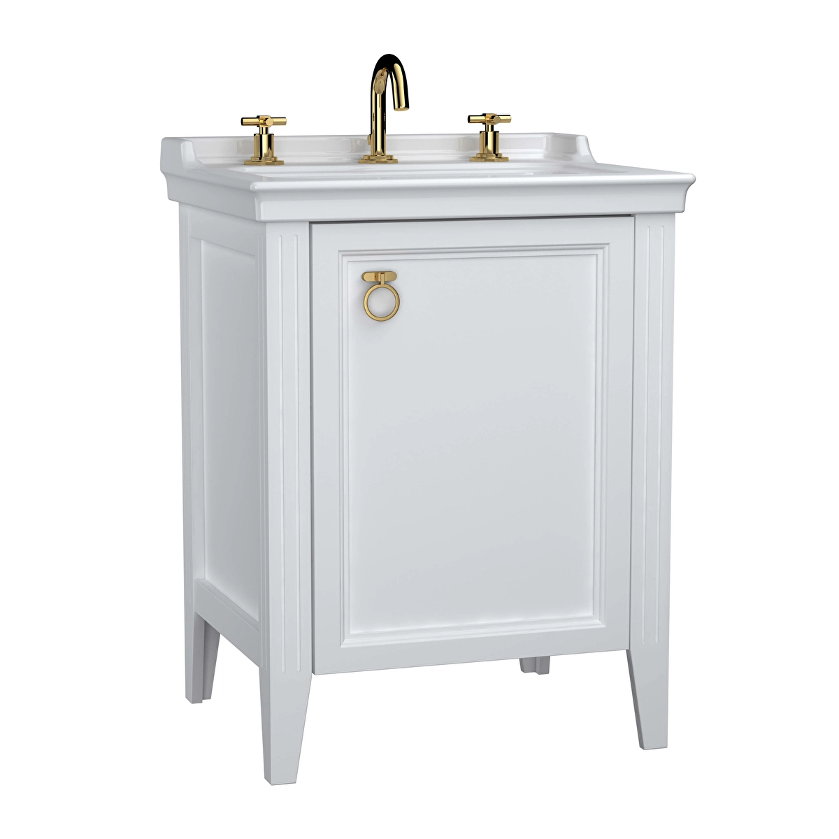 Valarte Lavabo Dolabı, Mat Beyaz