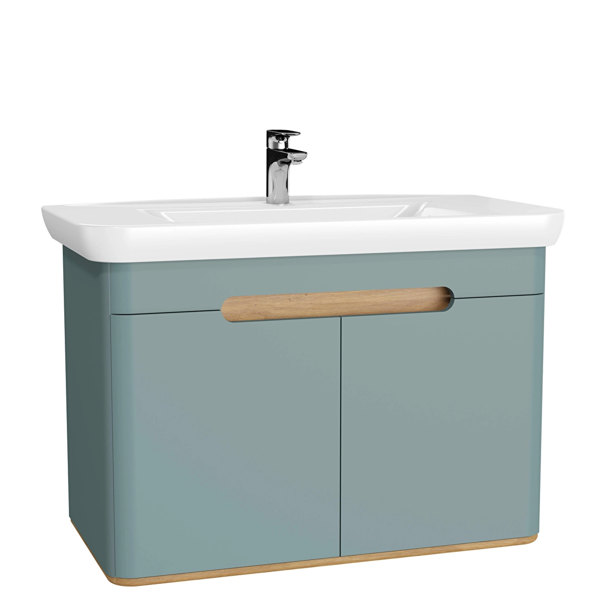 Sento Lavabo Dolabı, Mat Fiyord Yeşili
