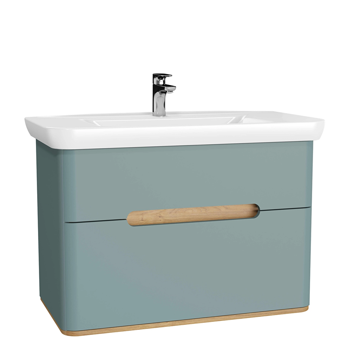 Sento Lavabo Dolabı, Mat Fiyord Yeşili