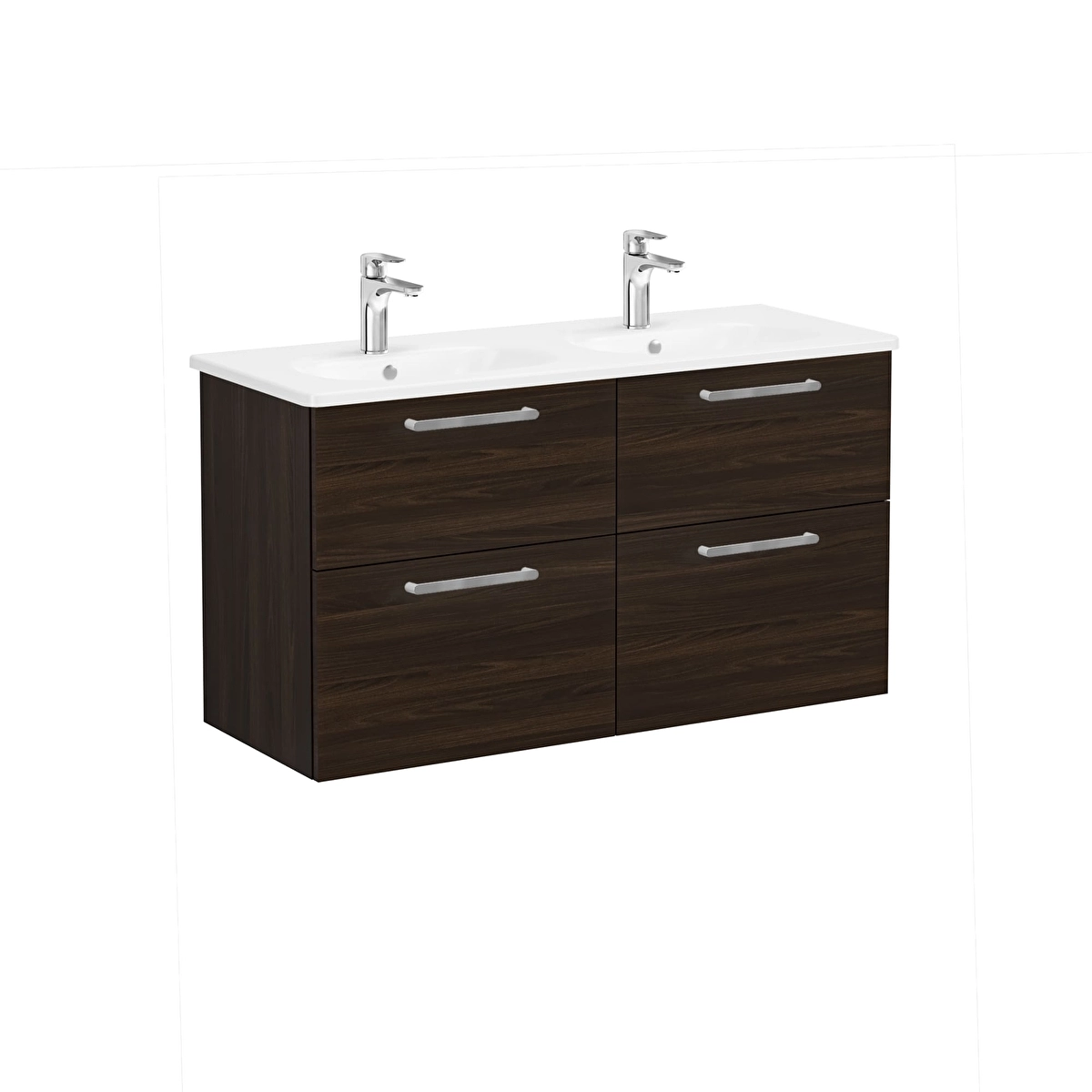 Root Flat Lavabo Dolabı, Ceviz