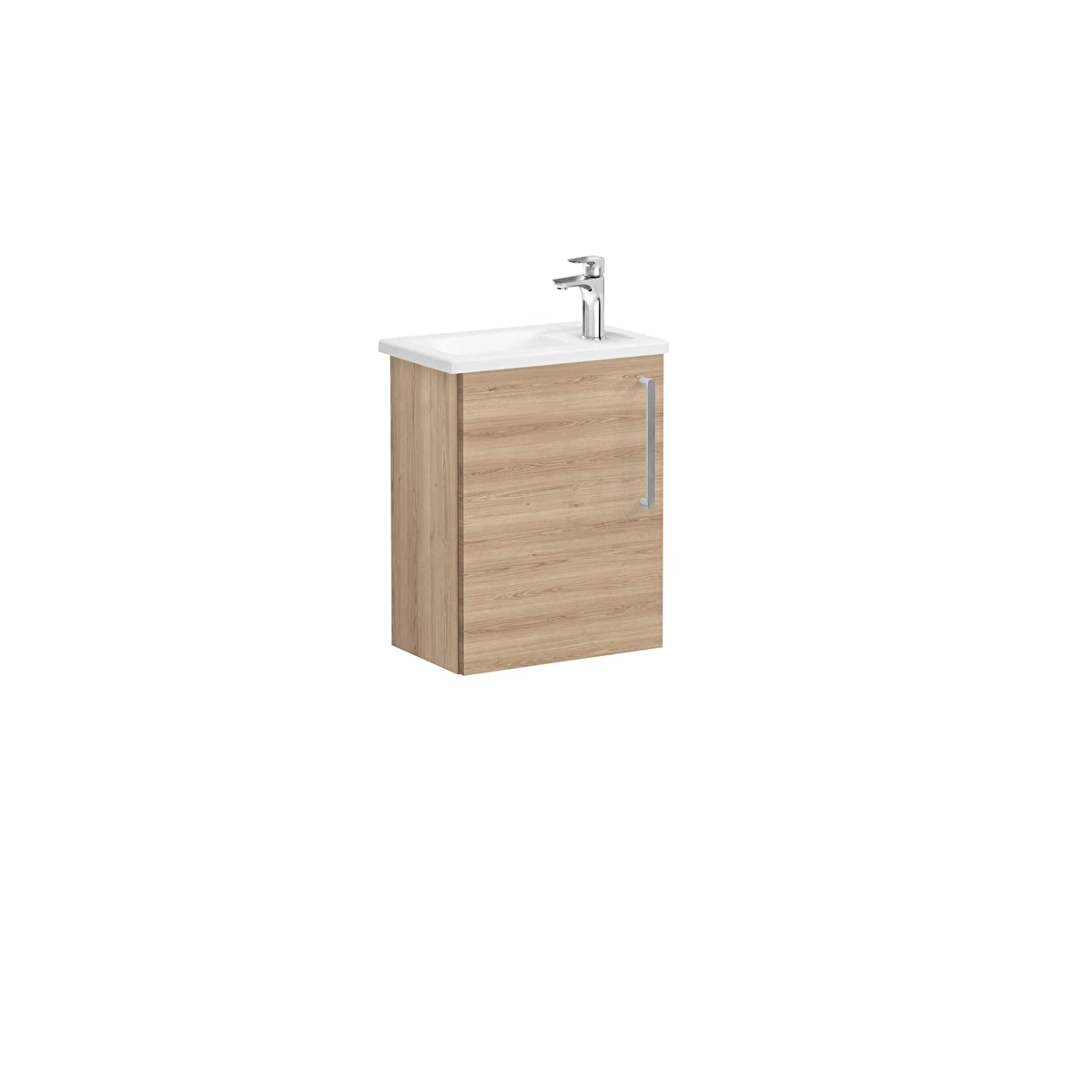 Root Flat Lavabo Dolabı, Doğal Meşe