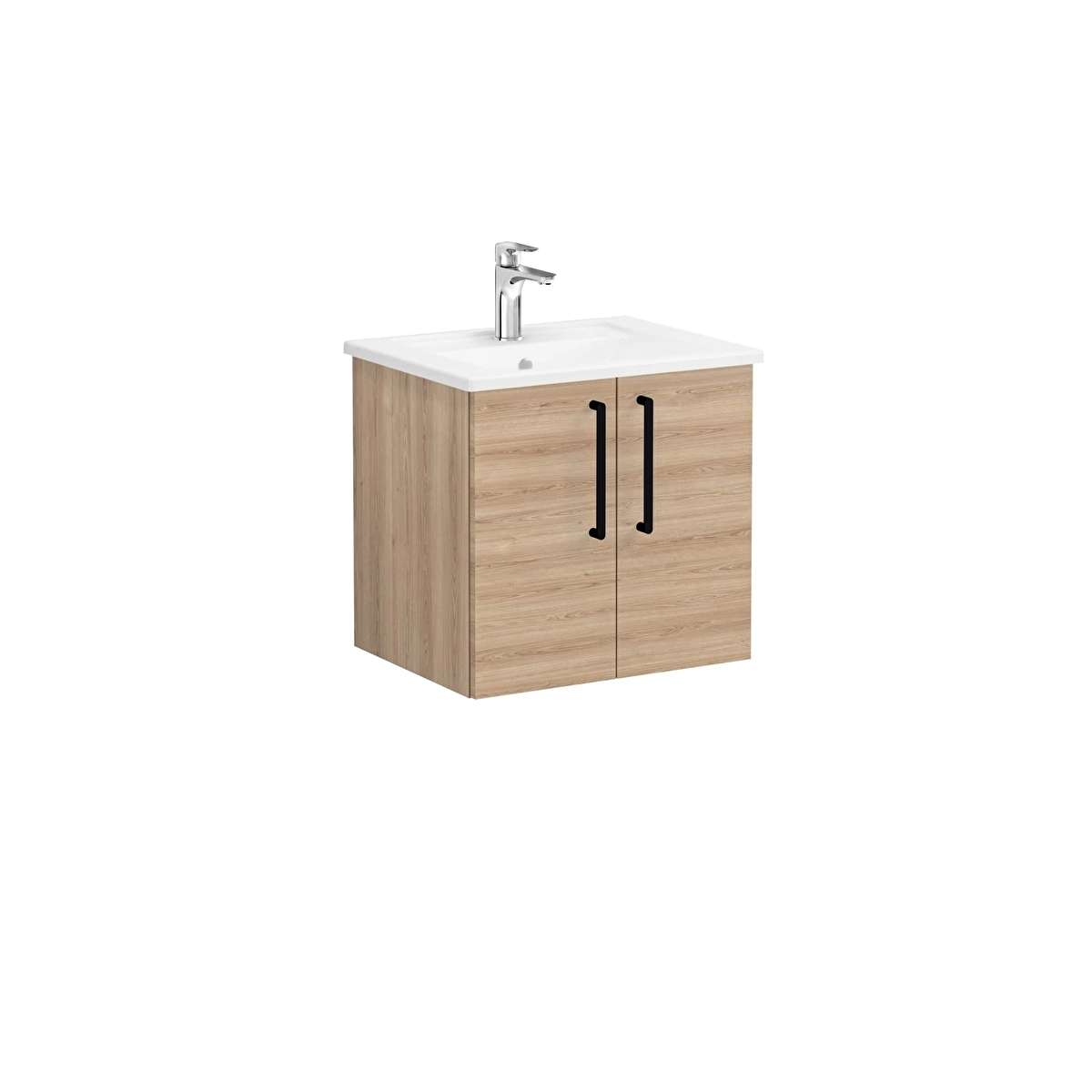 Root Flat Lavabo Dolabı, Doğal Meşe