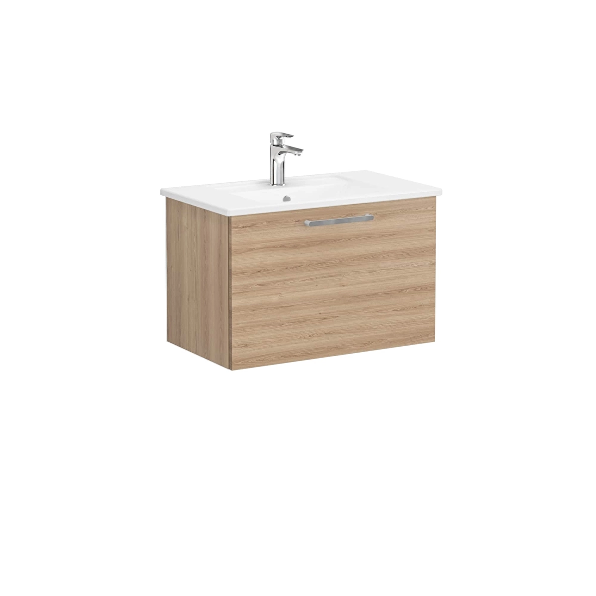 Root Flat Lavabo Dolabı, Doğal Meşe