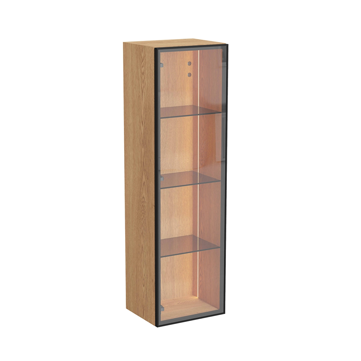Metropole Edge Boy Dolabı, Açık meşe
