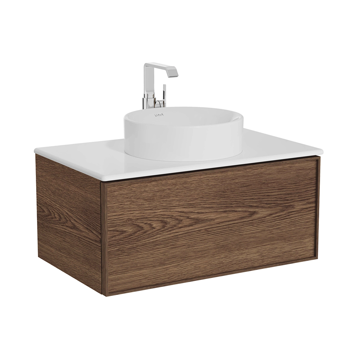 Metropole Edge Lavabo Dolabı, Ceviz