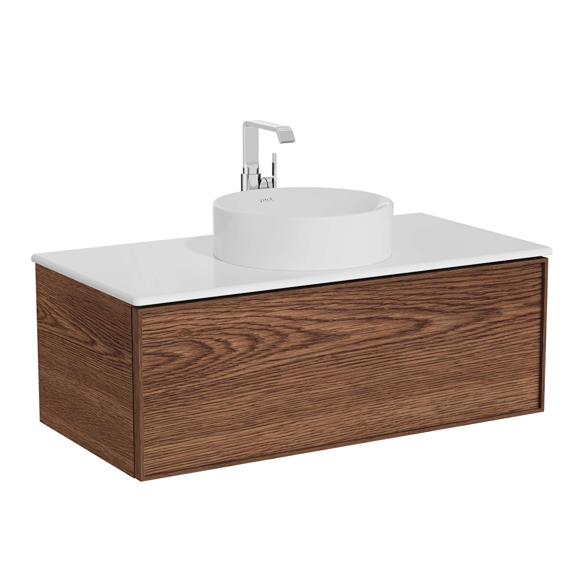 Metropole Edge Lavabo Dolabı, Ceviz
