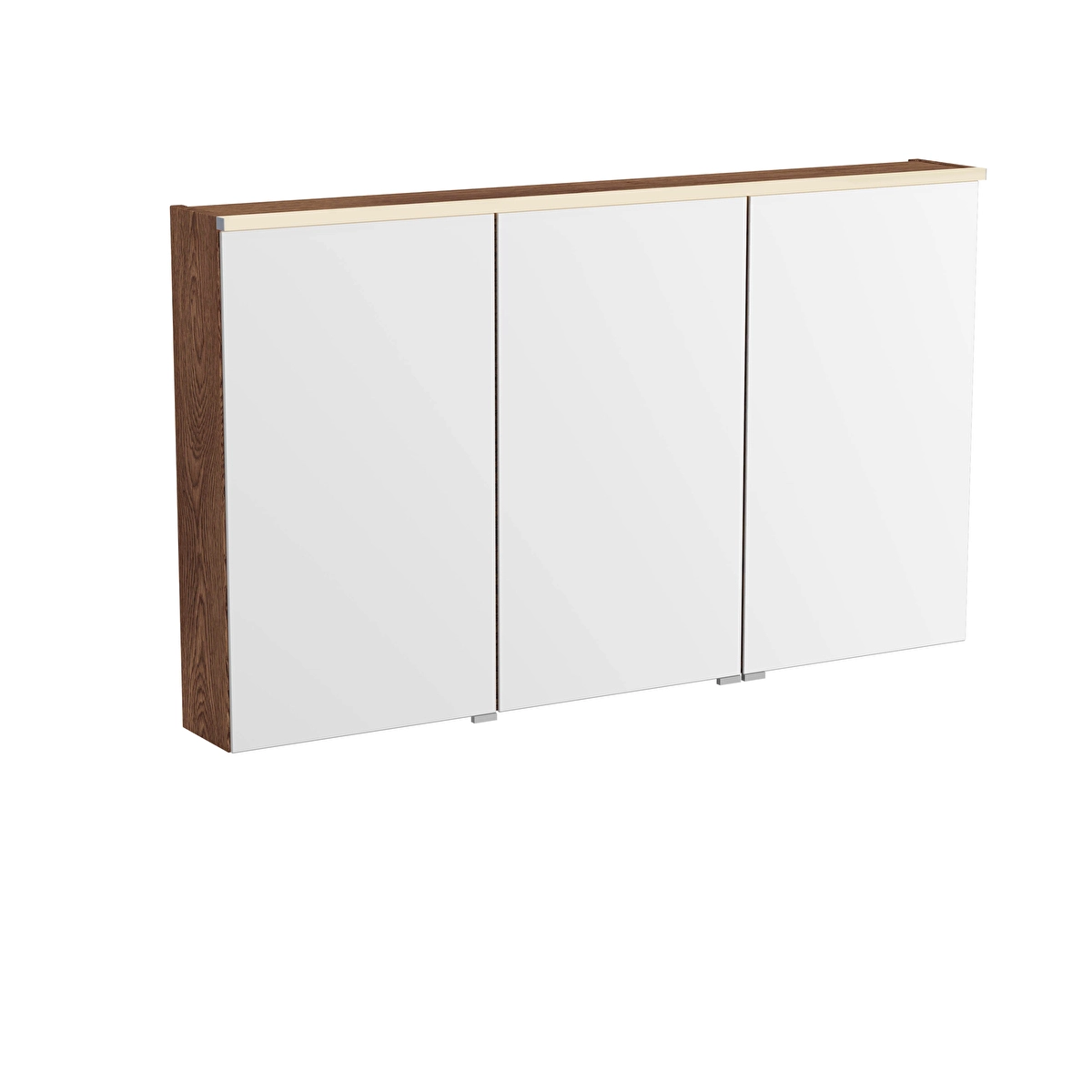 Metropole Edge Aynalı Banyo Dolabı, Ceviz