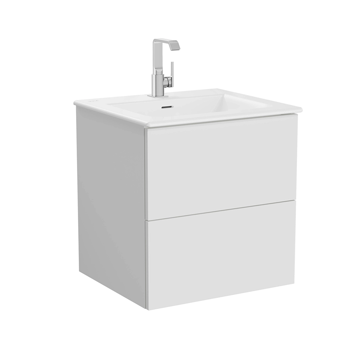 Metropole Pure Lavabo Dolabı, Mat Açık Gri