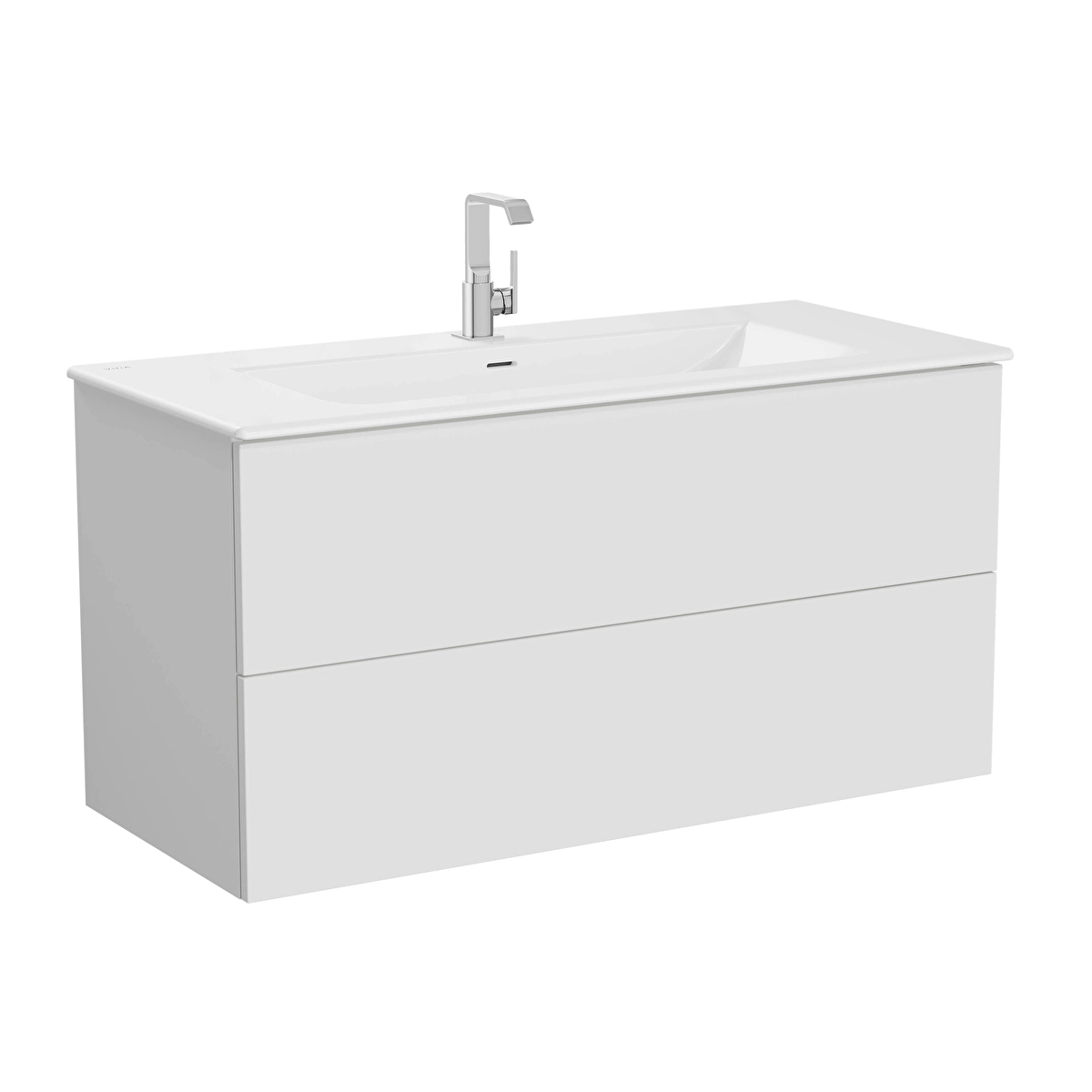 Metropole Pure Lavabo Dolabı, Mat Açık Gri