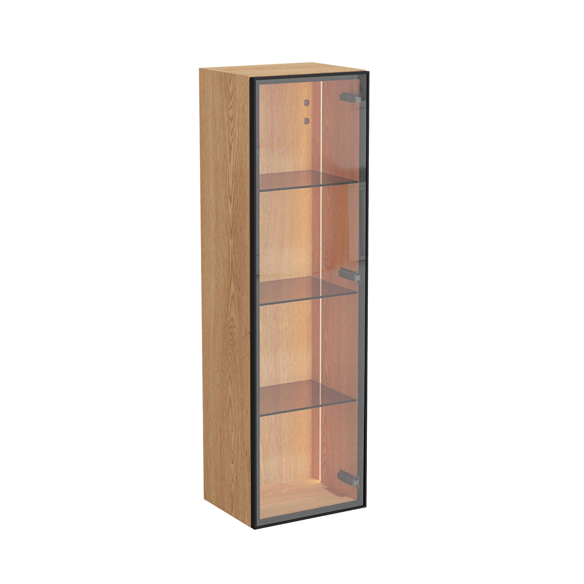 Metropole Edge Boy Dolabı, Açık meşe