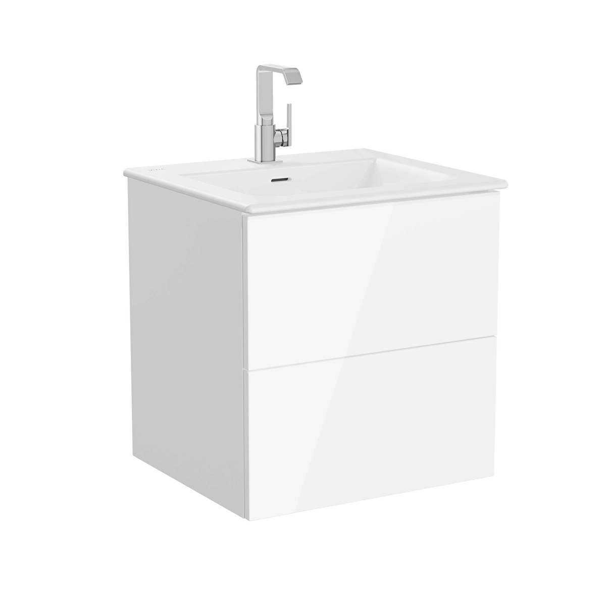 Metropole Pure Lavabo Dolabı, Parlak Beyaz