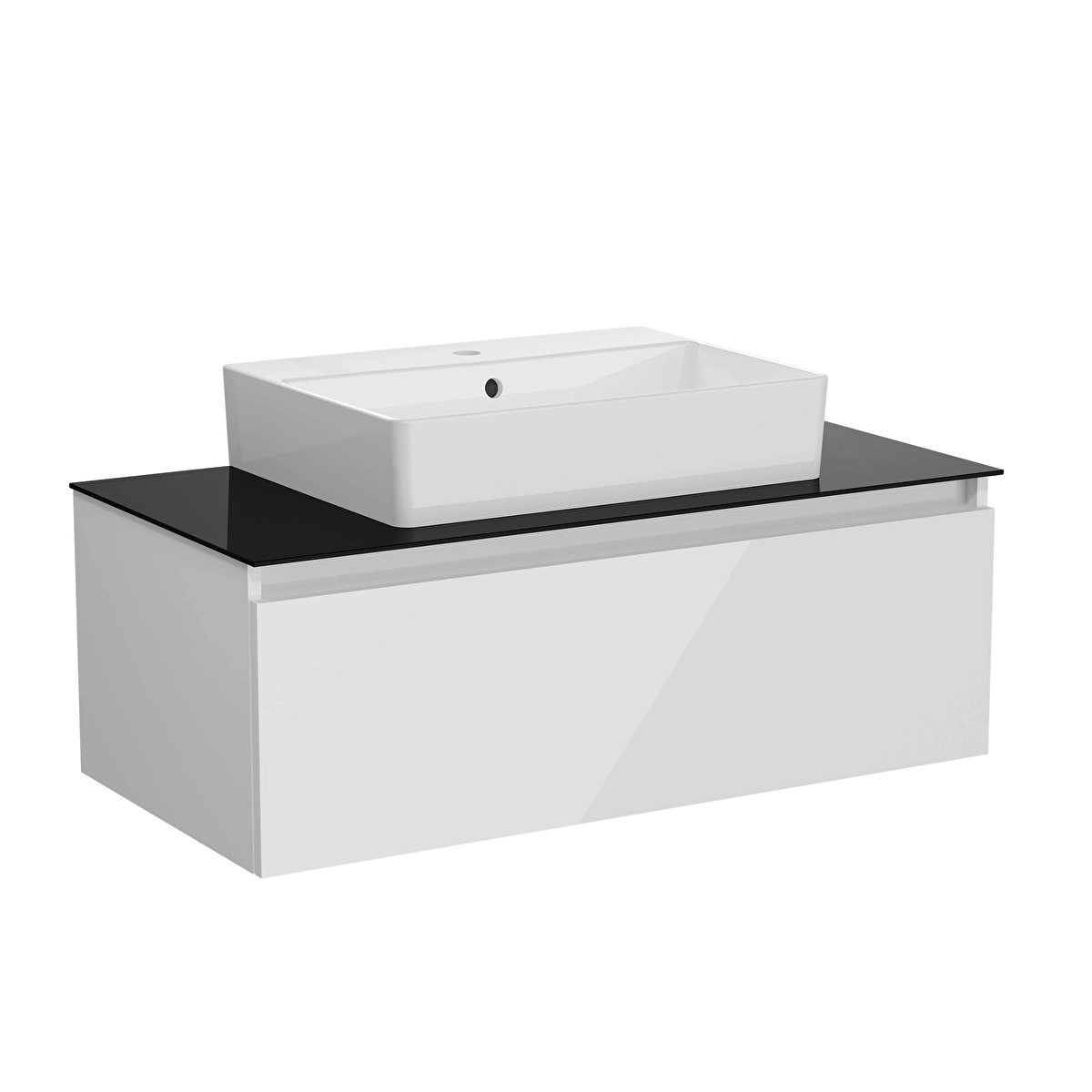 Nuo Lavabo Dolabı, Parlak Beyaz