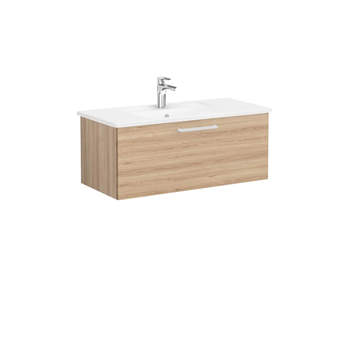 Root Flat Lavabo Dolabı, Doğal Meşe