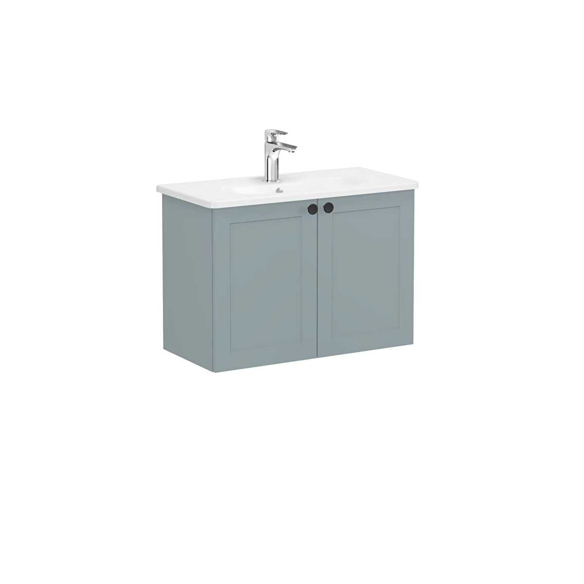 Root Classic Lavabo Dolabı, Mat Fiyord Yeşili