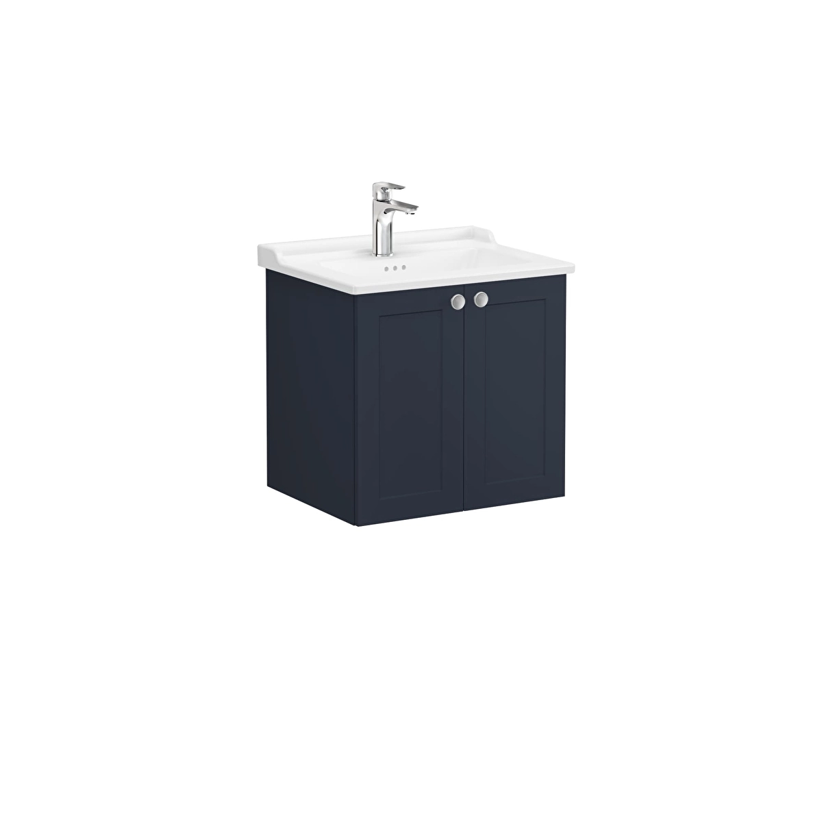 Root Classic Lavabo Dolabı, Mat Lacivert