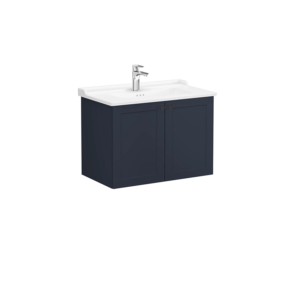 Root Classic Lavabo Dolabı, Mat Lacivert