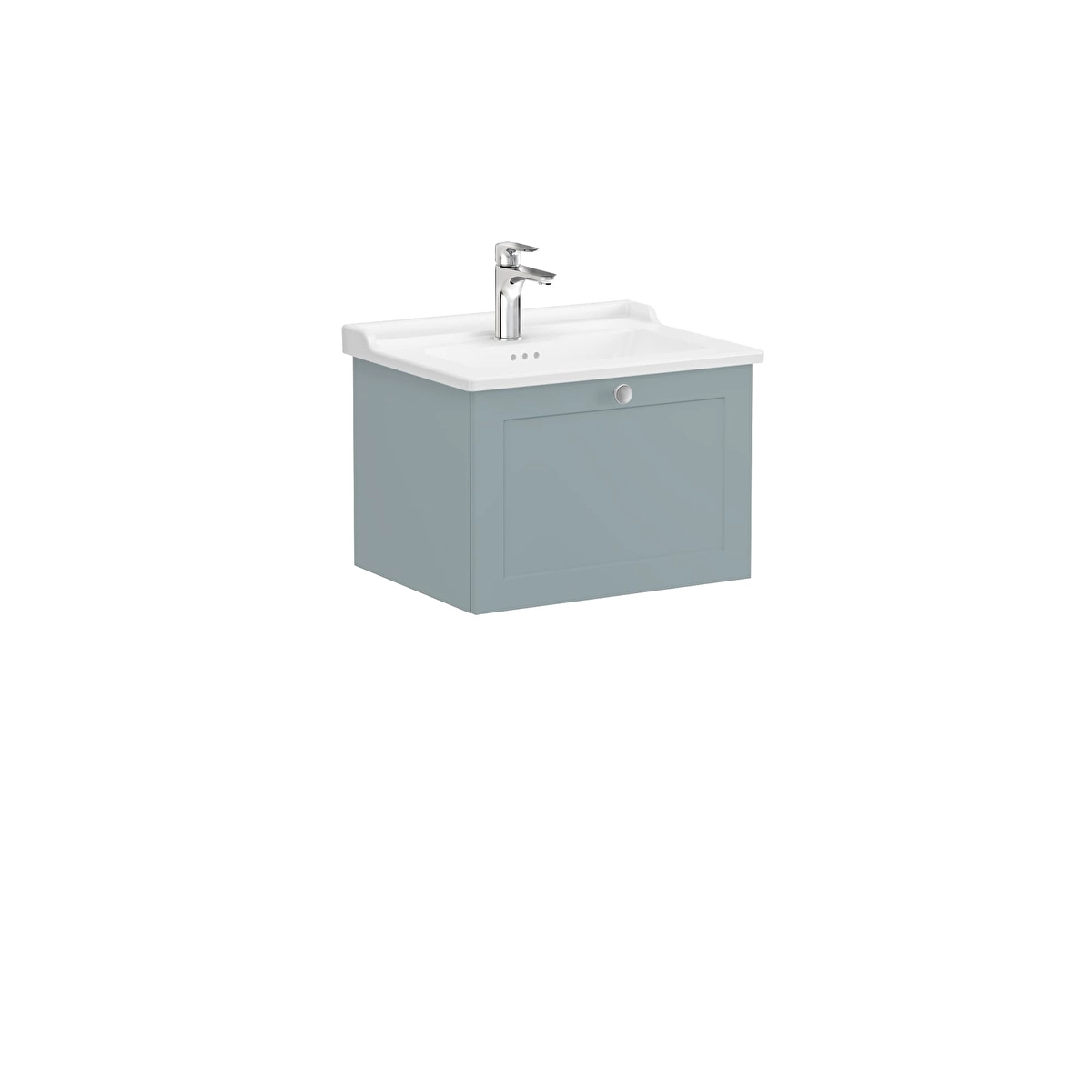 Root Classic Lavabo Dolabı, Mat Fiyord Yeşili
