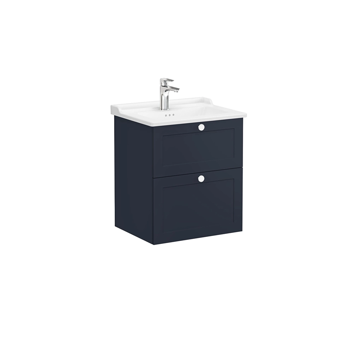 Root Classic Lavabo Dolabı, Mat Lacivert