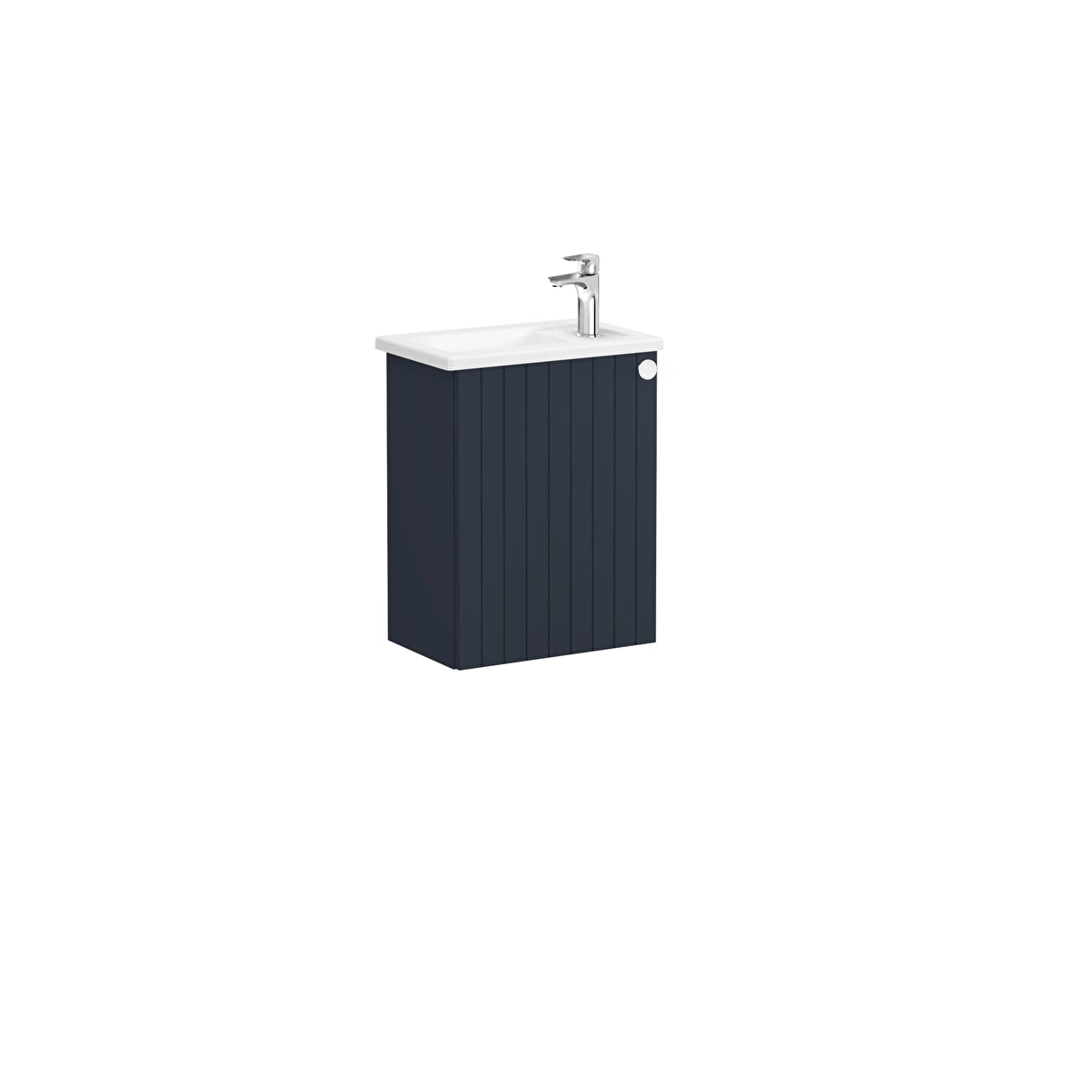 Root Groove Lavabo Dolabı, Mat Lacivert