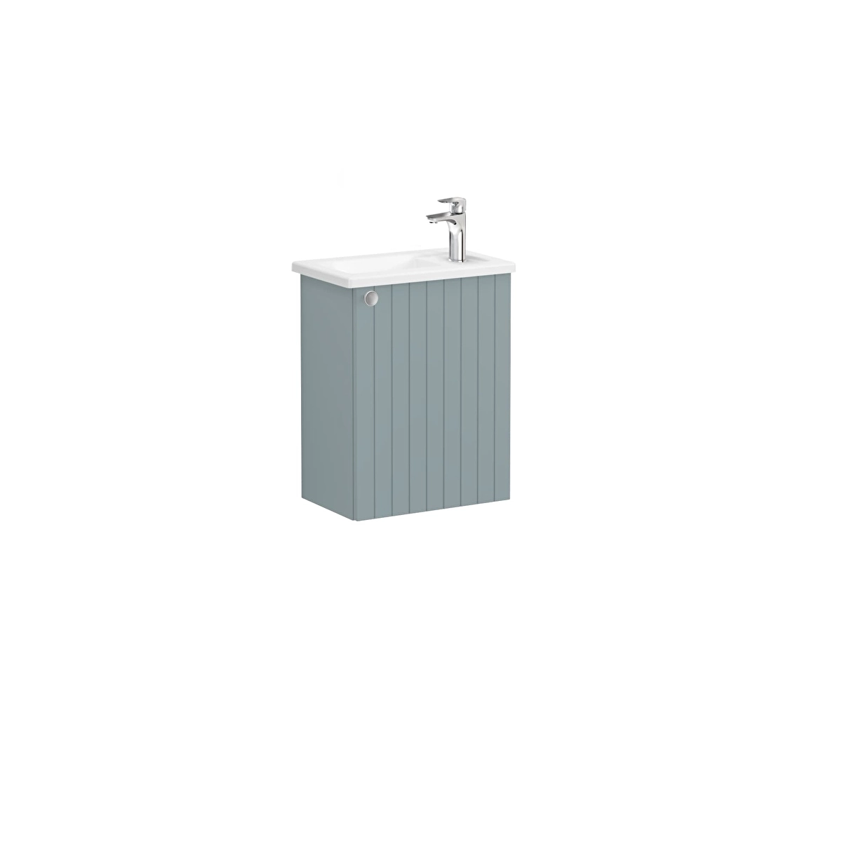 Root Groove Lavabo Dolabı, Mat Fiyord Yeşili