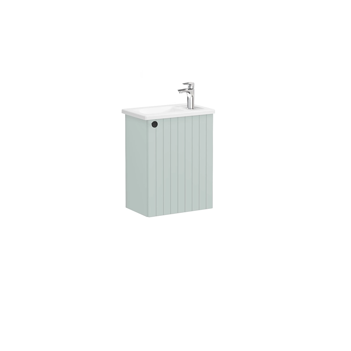 Root Groove Lavabo Dolabı, Mat Retro Yeşil