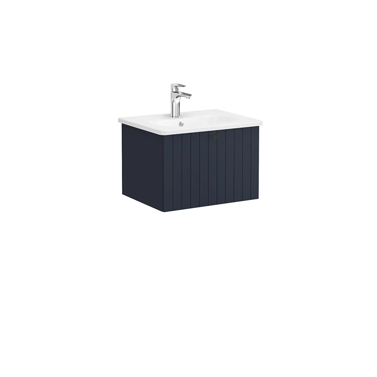 Root Groove Lavabo Dolabı, Mat Lacivert