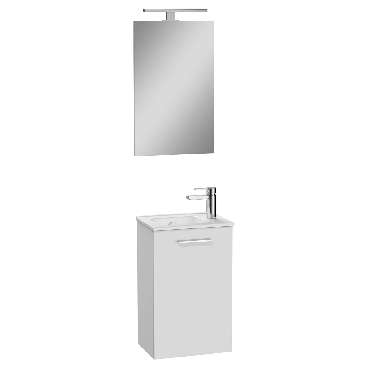 Mia Banyo Dolabı Seti, Parlak Beyaz
