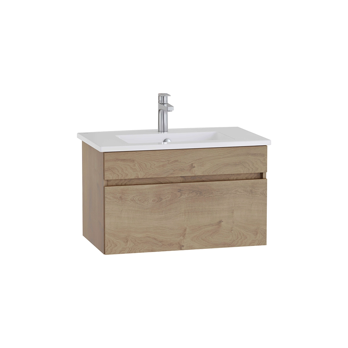 Mia Plus Square Lavabo Dolabı, Altın Meşe