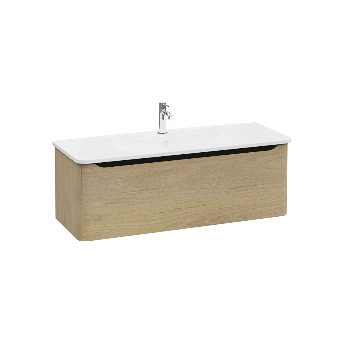 Integra Round Lavabo Dolabı, Altın Meşe