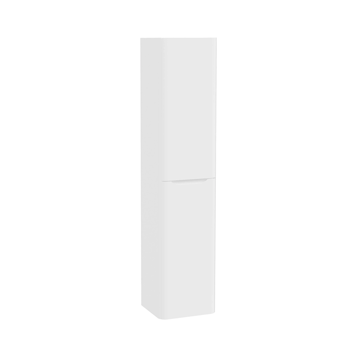 Integra Round Boy Dolabı, Mat Beyaz