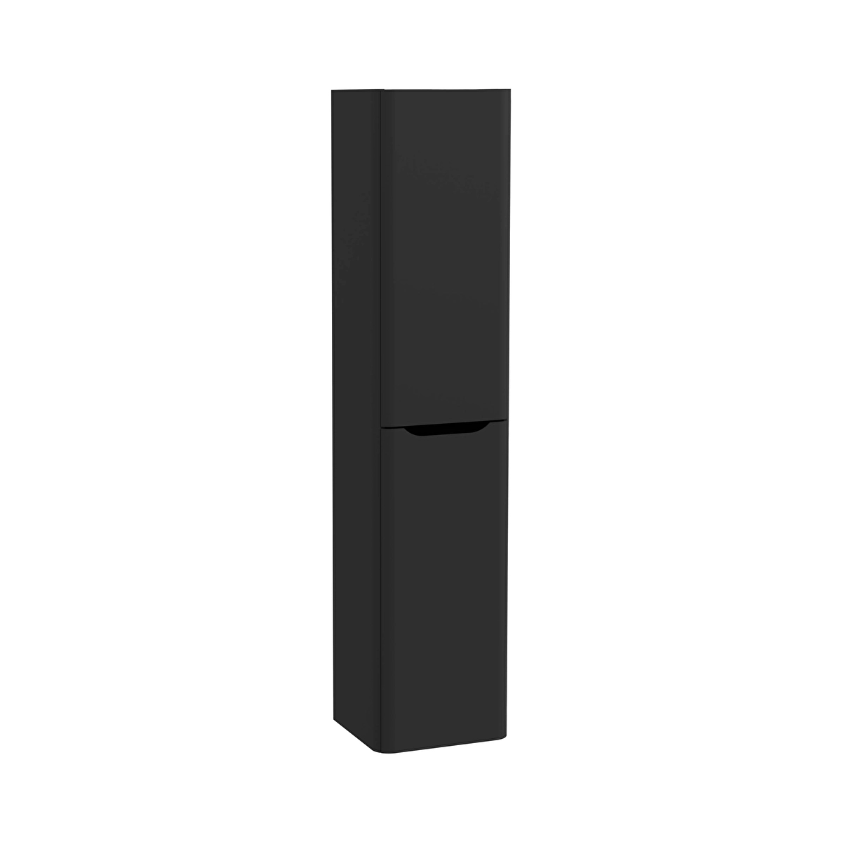 Integra Round Boy Dolabı, Mat Grafit