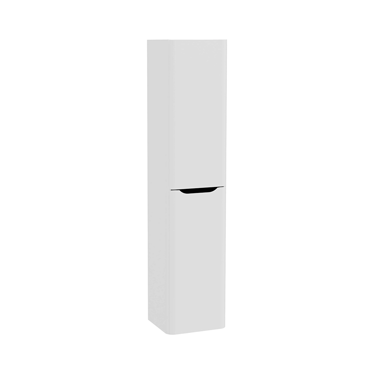 Integra Round Boy Dolabı, Mat Açık Gri