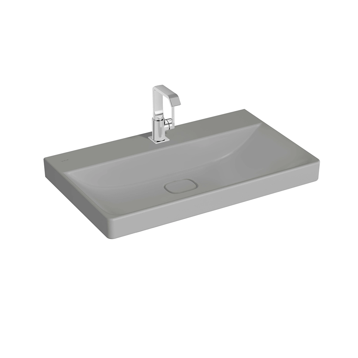 Metropole Lavabo, Mat Taş Gri