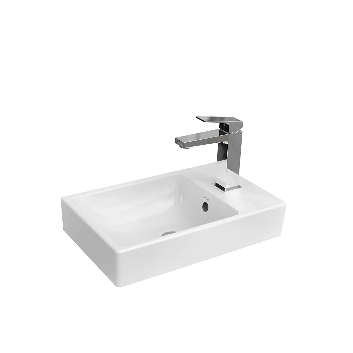 Integra Square Lavabo, Beyaz