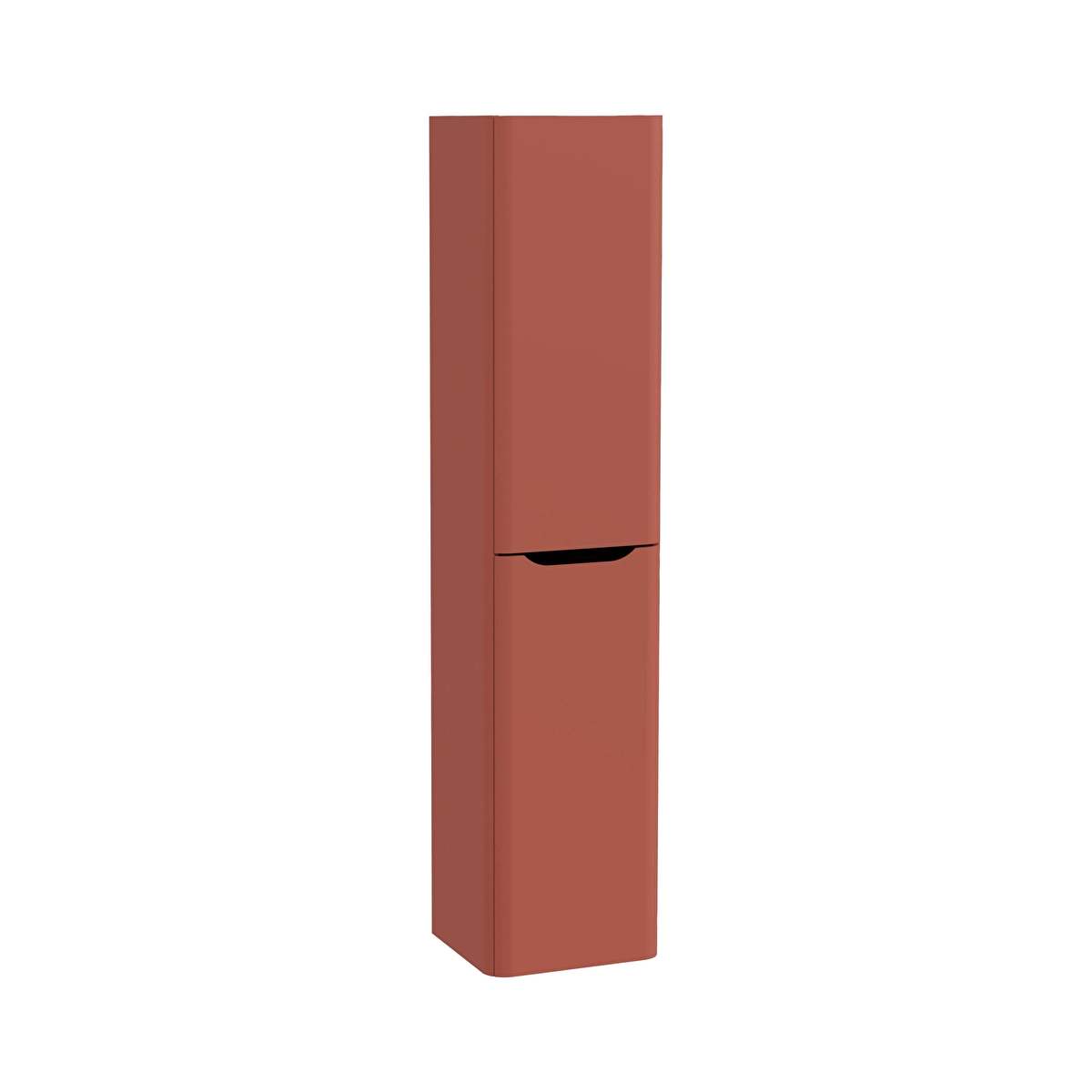 Integra Round Boy Dolabı, Mat Kırmızı