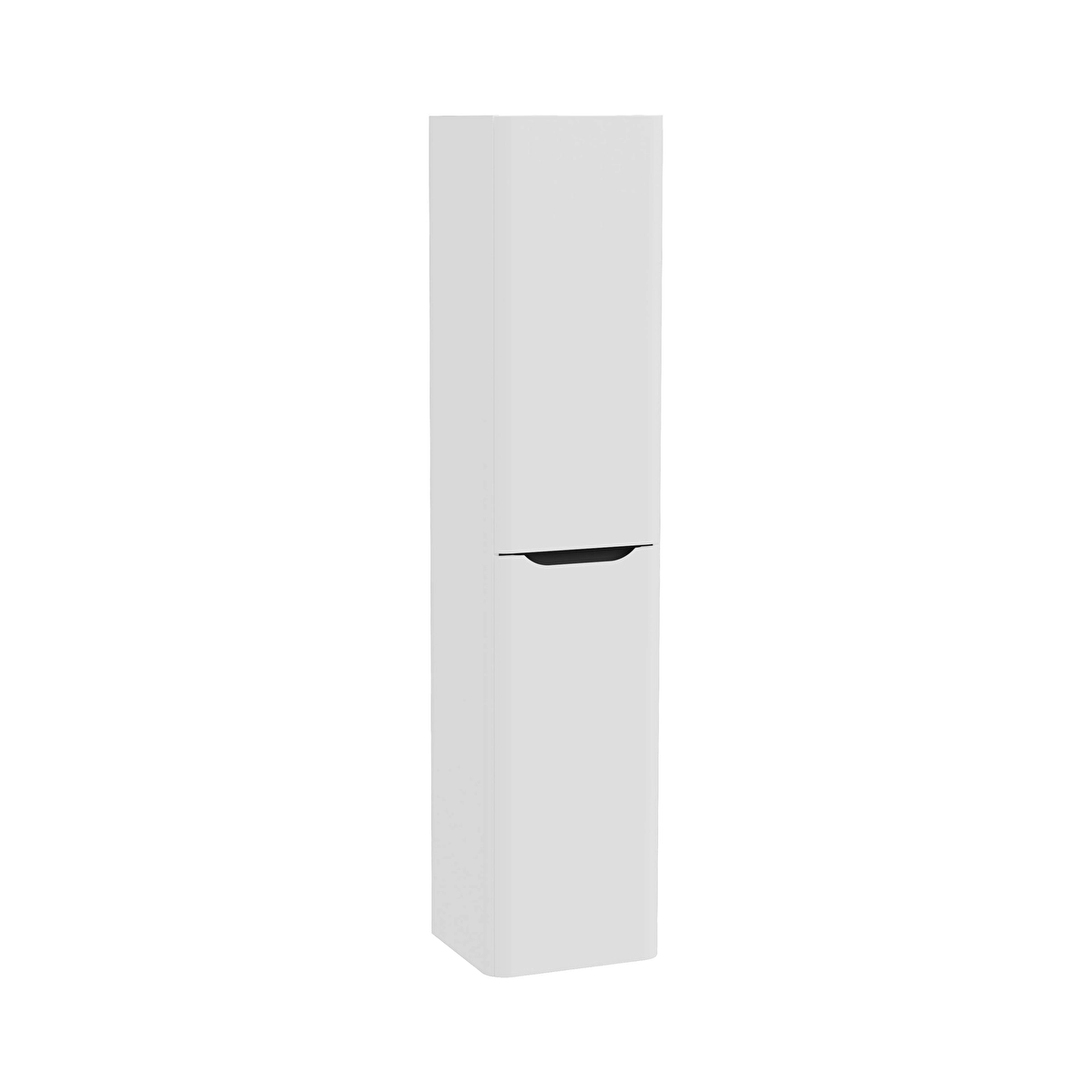 Integra Round Boy Dolabı, Mat Açık Gri