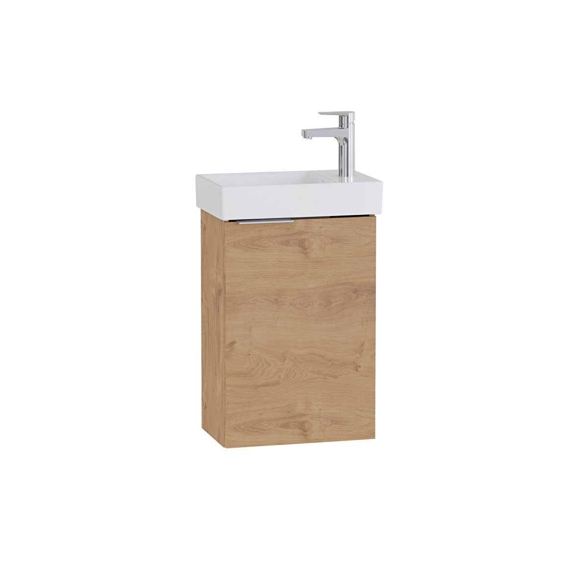 Mia Plus Square Lavabo Dolabı, Altın Meşe