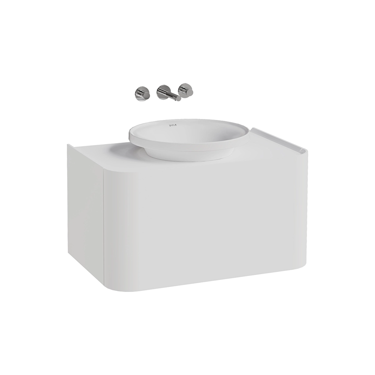 Glora Lavabo Dolabı, Mat Beyaz