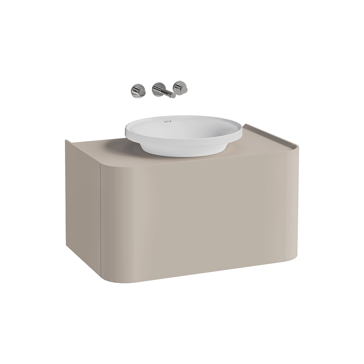 Glora Lavabo Dolabı, Mat Bej