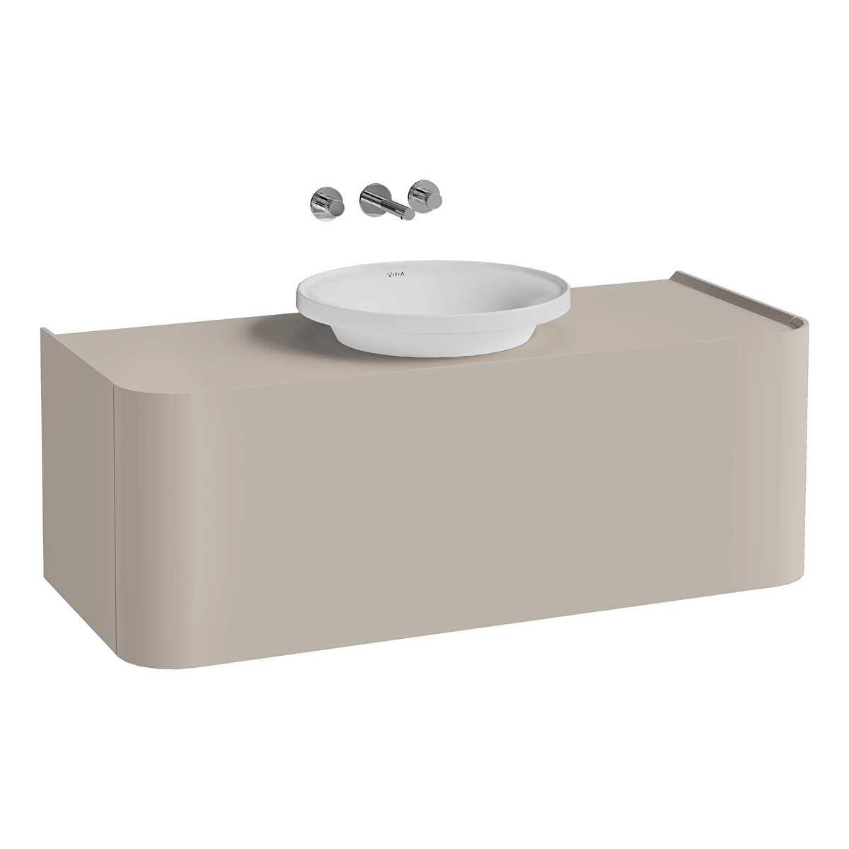 Glora Lavabo Dolabı, Mat Bej