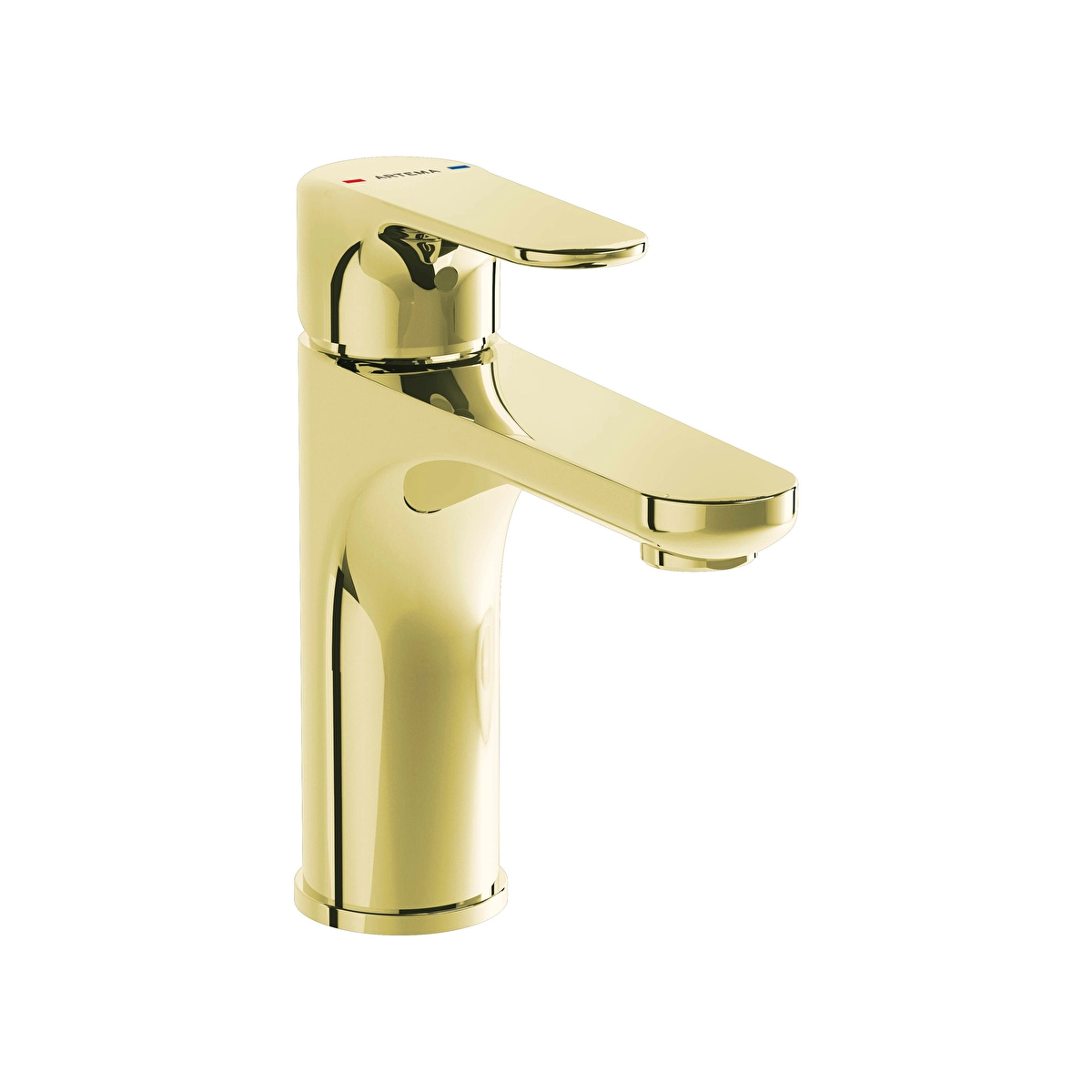 Root Round Lavabo Bataryası, Soft Altın