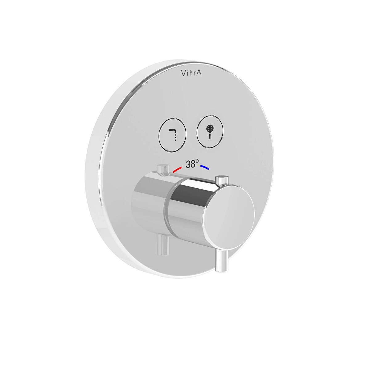 Aquaheat Ankastre Termostatik Banyo Bataryası, Krom