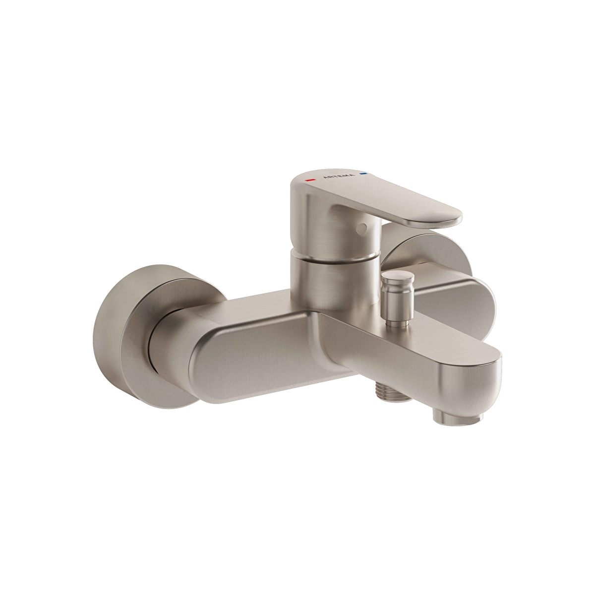Root Round Banyo Bataryası, Fırçalı Nikel
